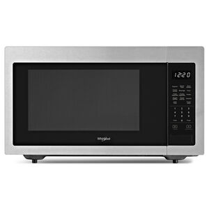 Whirlpool 22 in. 1.6 cu.ft Countertop Microwave with 10 Power Levels & Sensor Cooking Controls - Stainless Steel, Stainless Steel, hires