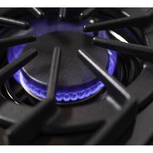 Viking 5 Series 48 in. 6.1 cu. ft. Standard Convection Double Oven Gas Range with Open Burners - Stainless Steel, , hires