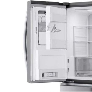 LG 36 in. 28.6 cu. ft. Smart 4-Door French Door Refrigerator with Ice & Water Dispenser - PrintProof Stainless Steel, PrintProof Stainless Steel, hires
