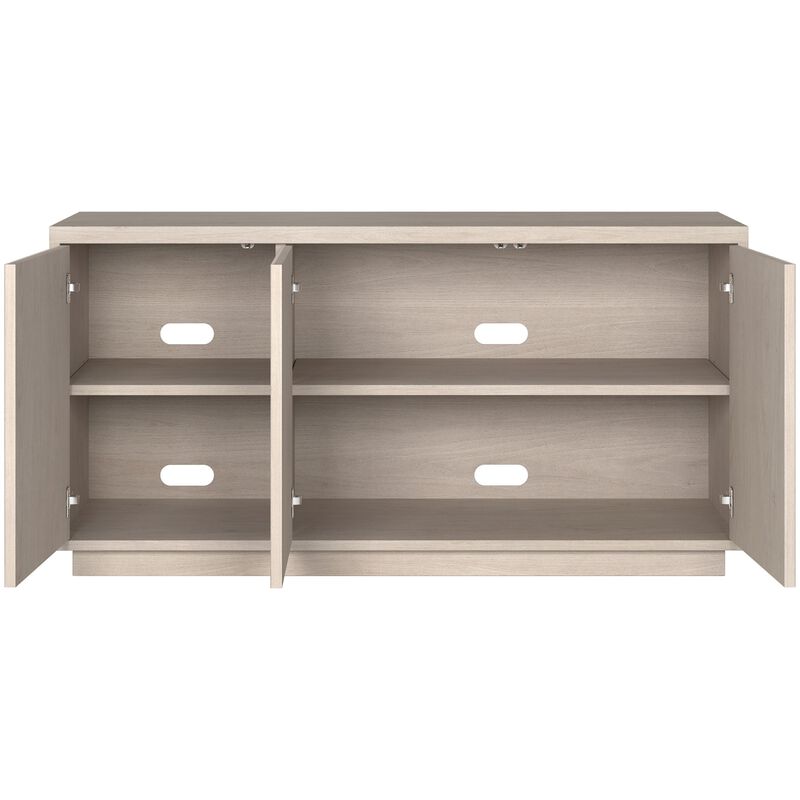 Preston & Cole Waverly 47.5" Wide TV Stand for TVs up to 55" - Alder White, , hires