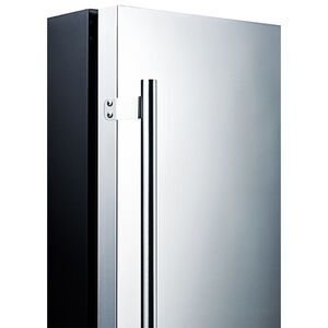 Summit 24 in. 4.6 cu. ft. Built-In/Freestanding Beverage Center with Adjustable Shelves & Digital Control - Stainless Steel, , hires