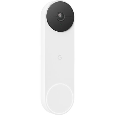 Google Nest Battery Powered 1080p Video Doorbell - Snow | GA01318-US