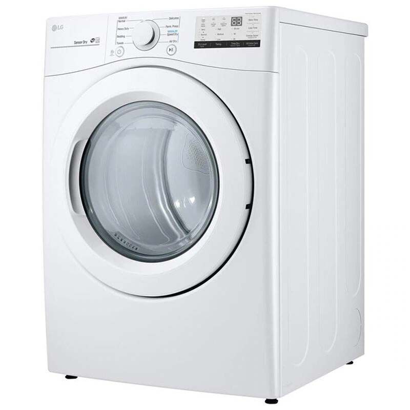 LG 27 in. 7.4 cu. ft. Stackable Gas Dryer with Sensor Dry Technology - White, , hires