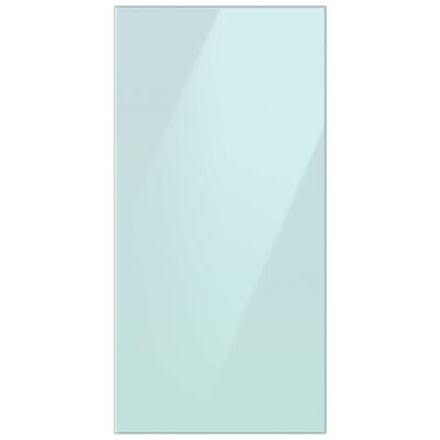 Samsung BESPOKE 4-Door French Door Top Panel for Refrigerators - Morning Blue Glass | RA-F18DU4CM