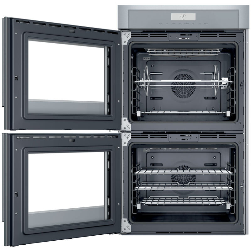 Thermador Masterpiece Series 30 in. 9 cu. ft. Smart Top Control Electric Double Wall Oven with True European Convection - Stainless Steel, , hires