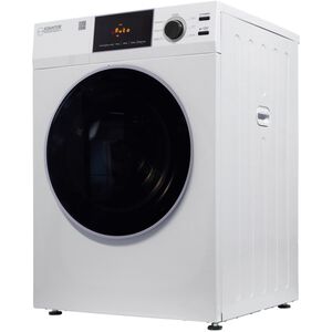 Equator Deluxe 24 in. 4.0 cu. ft. Stackable Electric Dryer with Sensor Dry, Sanitize & Steam Cycle - White, , hires