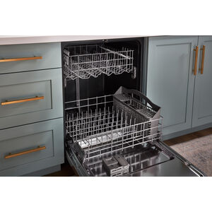 Whirlpool 24 in. Top Control Dishwasher with 55 dBa Sound Level & Pocket - Stainless Steel, Stainless Steel, hires