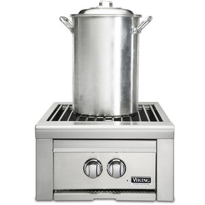 Viking 5 Series 20 in. Outdoor Liquid Propane Gas Power Burner - Stainless Steel, , hires