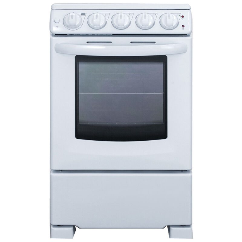 20 inch smooth top range