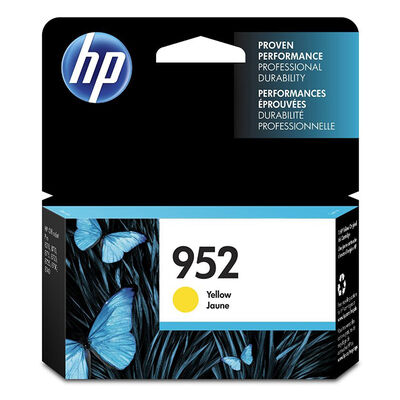 HP 952 Series Yellow Original Printer Ink Cartridge | L0S55AN#140