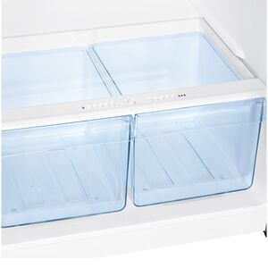 Avanti 24 in. 10 cu. ft. Counter Depth Top Freezer Refrigerator - Stainless Steel, , hires