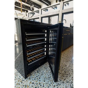 JennAir 24 in. Undercounter Wine Cooler with Wood Racks, Dual Temperature Zones & 45 Bottle Capacity - Custom Panel Ready, , hires