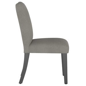 Skyline Furniture Linen Fabric Dining Chair - Grey, , hires