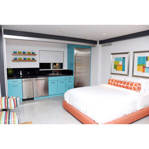 JennAir Rise 15" Left Hand Swing Door Panel Kit for Ice Maker - Stainless Steel, , hires