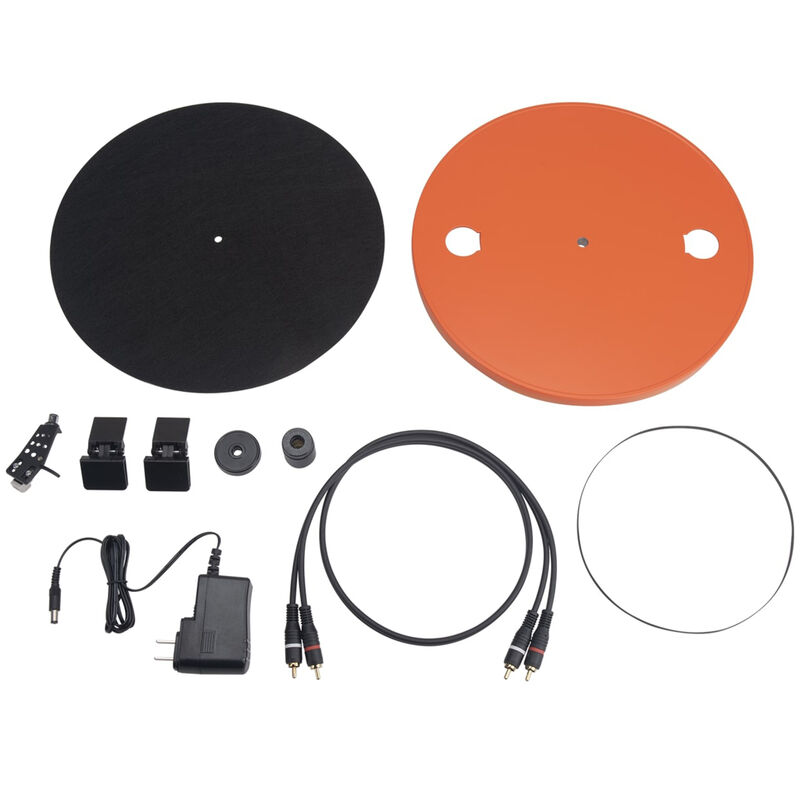 JBL Spinner Bluetooth Turntable - Black & Orange, , hires