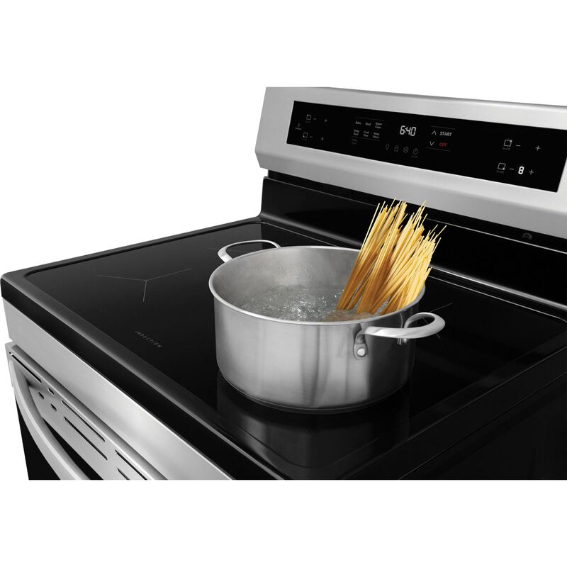 Frigidaire 30 in. 5.3 cu. ft. Electric Range with 4 Induction Burners - Stainless Steel, , hires