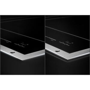 JennAir Lustre Stainless 24 in. 4-Burner Induction Cooktop with Simmer Burner & Power Burner - Stainless Steel, , hires