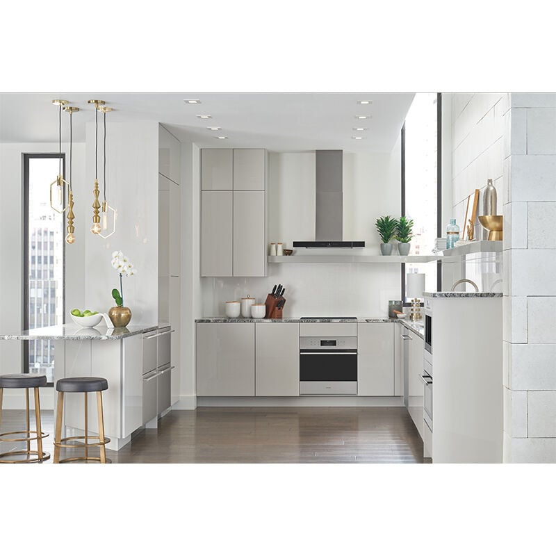 Wolf 30 in. Convertible Chimney Style Range Hood with 3 Fan Speeds & 2 LED Lights - Stainless Steel, , hires