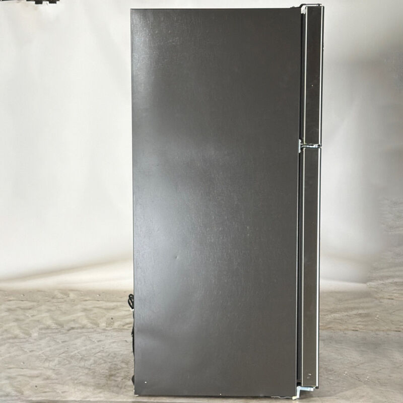 GE 30 in. 19.2 cu. ft. Garage Ready Top Freezer Refrigerator - Fingerprint Resistant Stainless (Open Box Good Condition), , hires