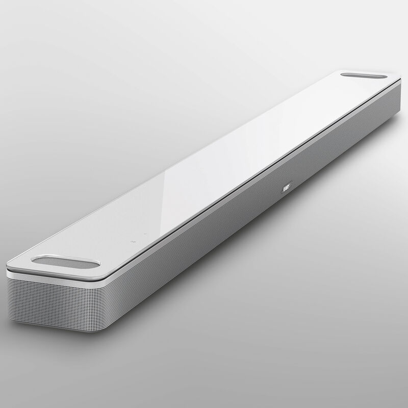 Bose Ultra 5.1.2 Channels Dolby Atmos Smart Sound Bar with Bluetooth & Wireless Subwoofer (Sold-Separately) - White, White, hires