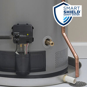 GE RealMax Choice Natural Gas 40 Gallon Short Water Heater with 8-Year Parts Warranty, , hires