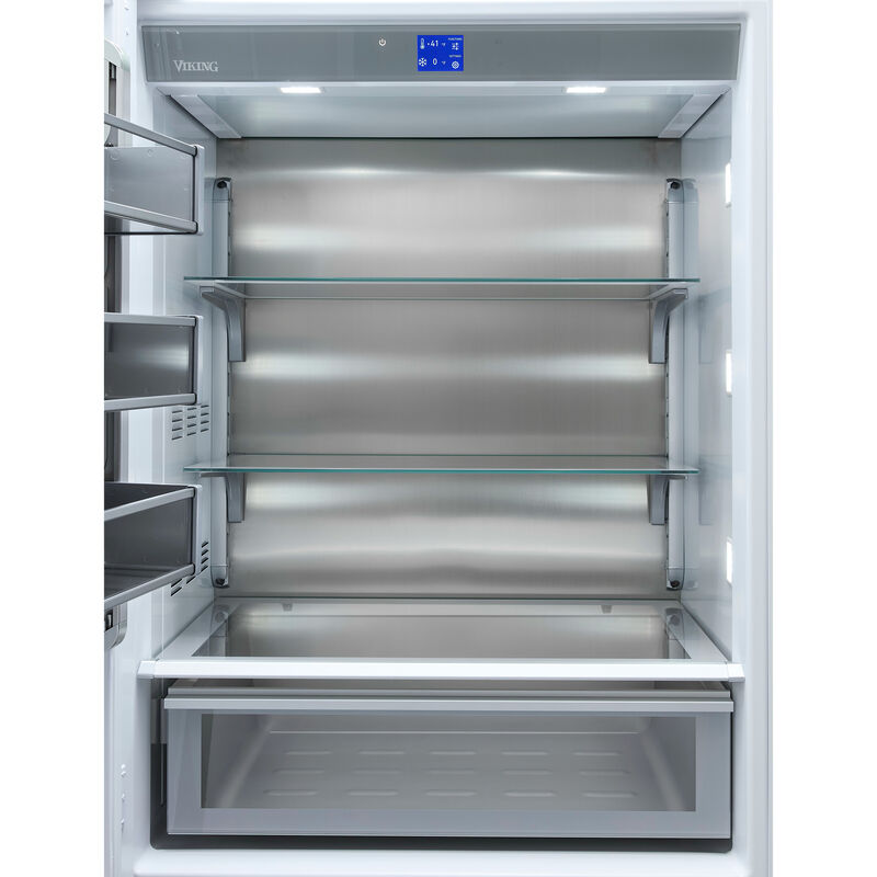 Viking 30 in. 16.9 cu. ft. Built-In Counter Depth Freezerless Refrigerator with Internal Water Dispenser - Custom Panel Ready, , hires