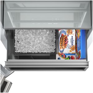 Thermador Freedom Collection 24 in. 14.2 cu. ft. Built-In Smart Triple Drawer Upright Freezer with Ice-Maker & Adjustable Shelves - Custom Panel Ready, , hires