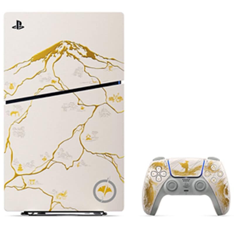 Sony PS5 DualSense Wireless Controller - Ghost of Yotei Gold Limited Edition, , hires
