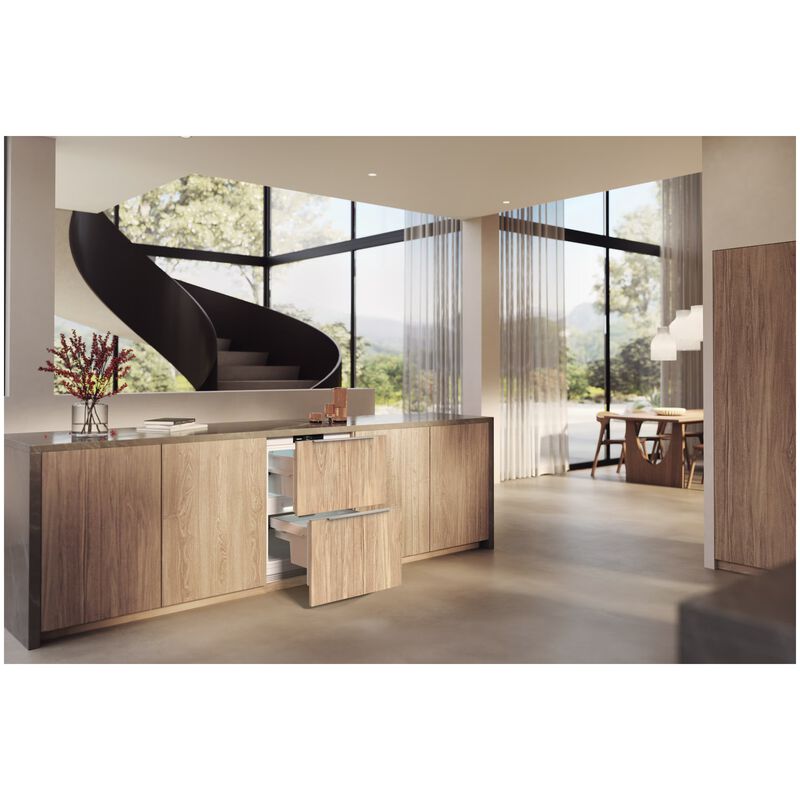 Miele 24 in. 4.2 cu. ft. Smart Double Refrigerator Drawers - Custom Panel Ready, , hires
