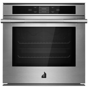 JennAir Rise 24" 2.6 Cu. Ft. Electric Smart Wall Oven with Standard Convection & Self Clean - Stainless Steel, , hires