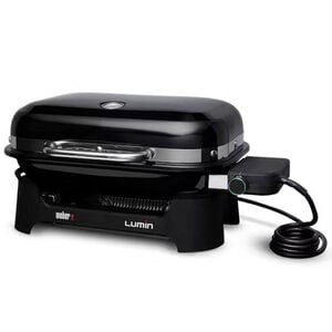 Weber Compact Lumin Portable Electric Grill - Black, , hires