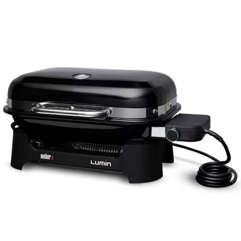 Weber Compact Lumin Portable Electric Grill - Black, , hires