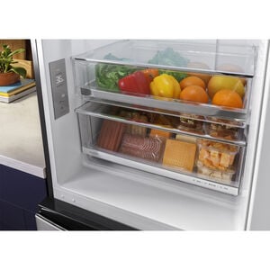 GE 24 in. 11.9 cu. ft. Counter Depth Bottom Freezer Refrigerator - Stainless Steel, , hires