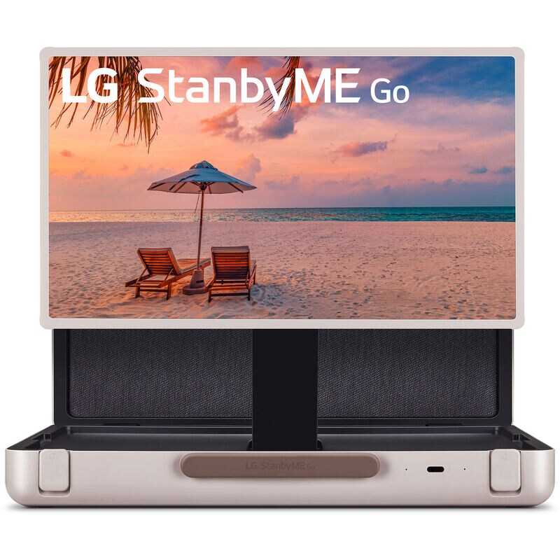 LG - 27" Class StanByME Go Series LED Full HD Smart webOS Touchscreen TV, , hires