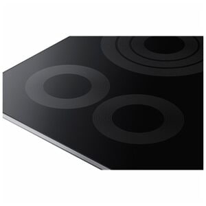 Samsung 36 in. 5-Burner Smart Electric Cooktop with Simmer Burner & Power Burner - Stainless Steel, Stainless Steel, hires