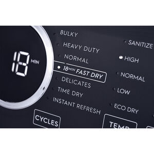 Electrolux 400 Series 27 in. 8.0 cu. ft. Stackable Electric Dryer with 7 Dry Programs, 6 Dry Options, Sanitize Cycle & Wrinkle Care - White, White, hires