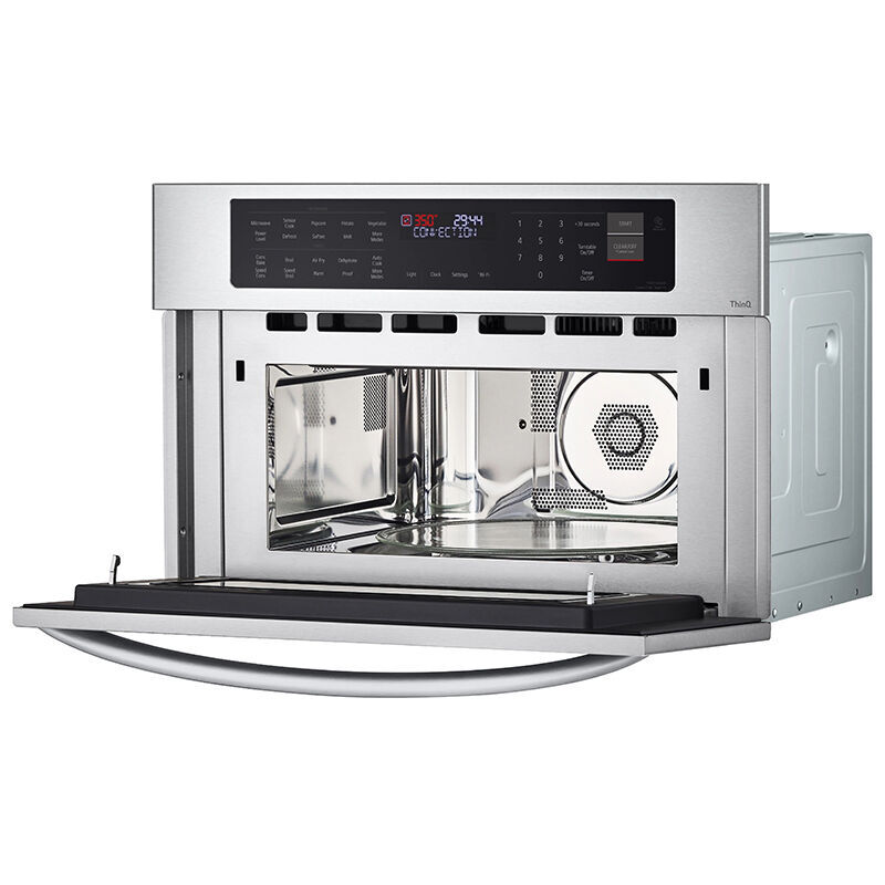 LG 30 in. 1.7 cu. ft. Smart Speed Electric Single Wall Oven with Standard Convection & Sensor Cooking - Stainless Steel, Stainless Steel, hires