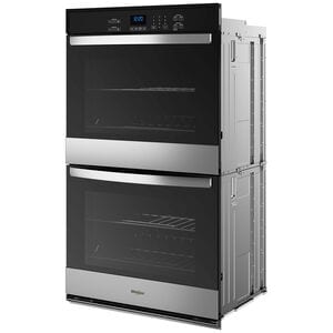 Whirlpool 30 in. 10 cu. ft. Top Control Electric Double Wall Oven - Stainless Steel, , hires