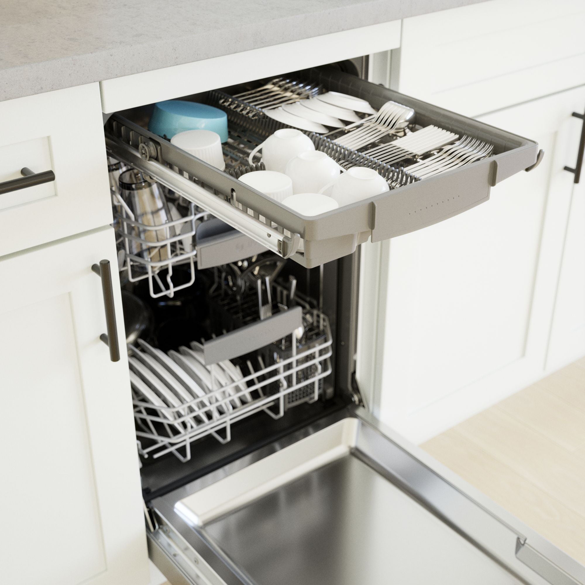 bosch 2 drawer dishwasher stainless