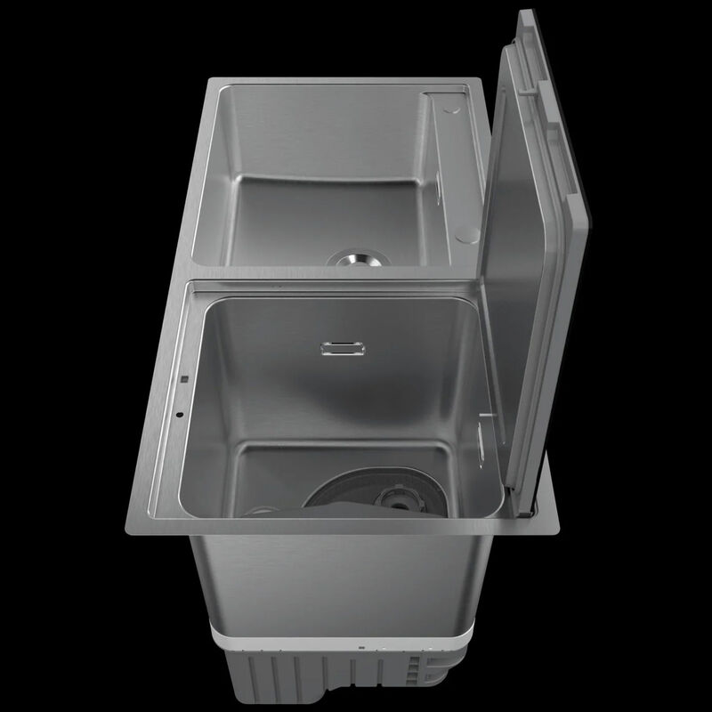 Fotile 2-In-1 In-Sink Top Control Dishwasher with 57 dBA Sound Level - Stainless Steel, , hires