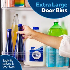 GE 36 in. 27.7 cu. ft. Smart Side-by-Side Refrigerator with Ice & Water Dispenser - Fingerprint Resistant Stainless, , hires