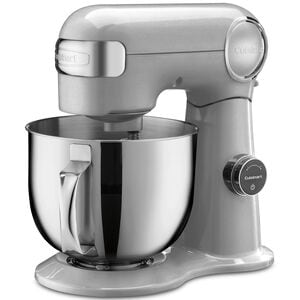 Cuisinart Precision Pro 12-Speed 5.5-Quart Electric Stand Mixer with Tilt-Head & 3 Attachments - Silver Lining, , hires