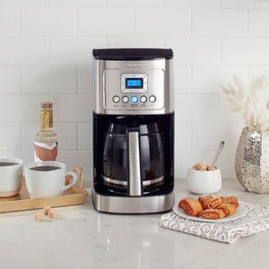 Cuisinart DCC-3200 14-Cup Coffee Maker - Stainless Steel, Black with Stainless Steel, hires