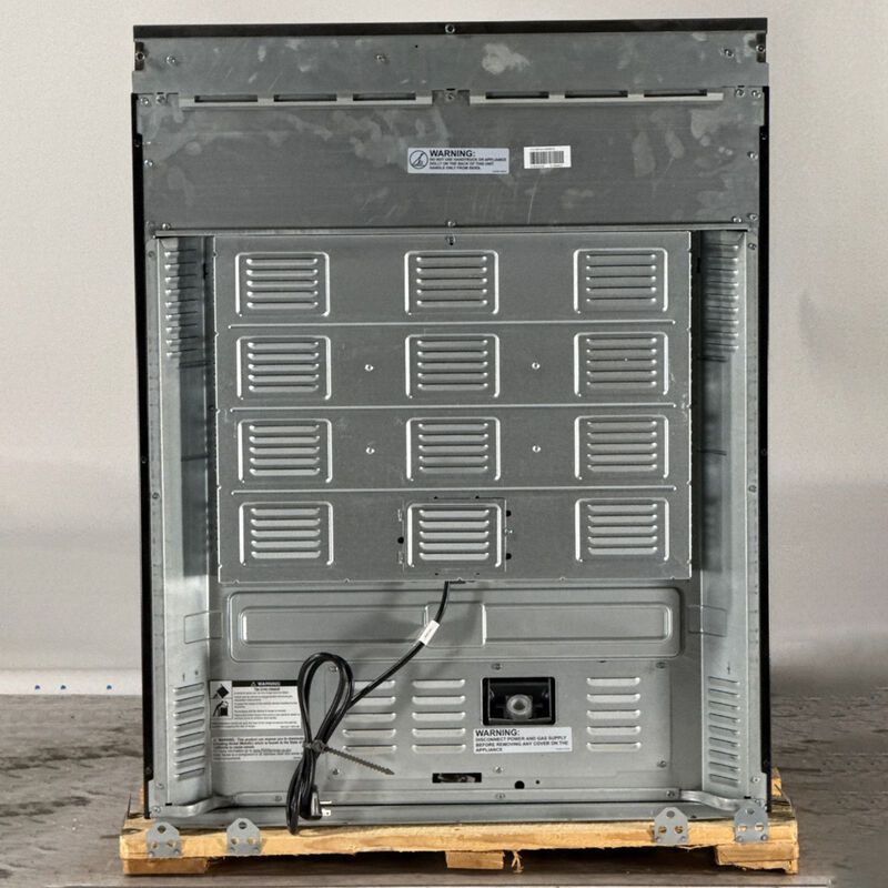 Beko 30 in. 5.7 cu. ft. Oven Slide-In Gas Range with 4 Sealed Burners - Stainless Steel (Open Box Good Condition), , hires