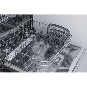 Summit 24 in. Front Control Dishwasher with 49 dBa Sound Level & Pocket - Stainless Steel, , hires