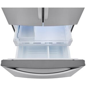 LG 36 in. 28.7 cu. ft. Smart French Door Refrigerator with Ice Maker - Stainless Steel, , hires