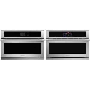 Monogram Statement Series 30 in. 1.3 cu. ft. Steam Electric Single Wall Oven with True European Convection - Stainless Steel, , hires