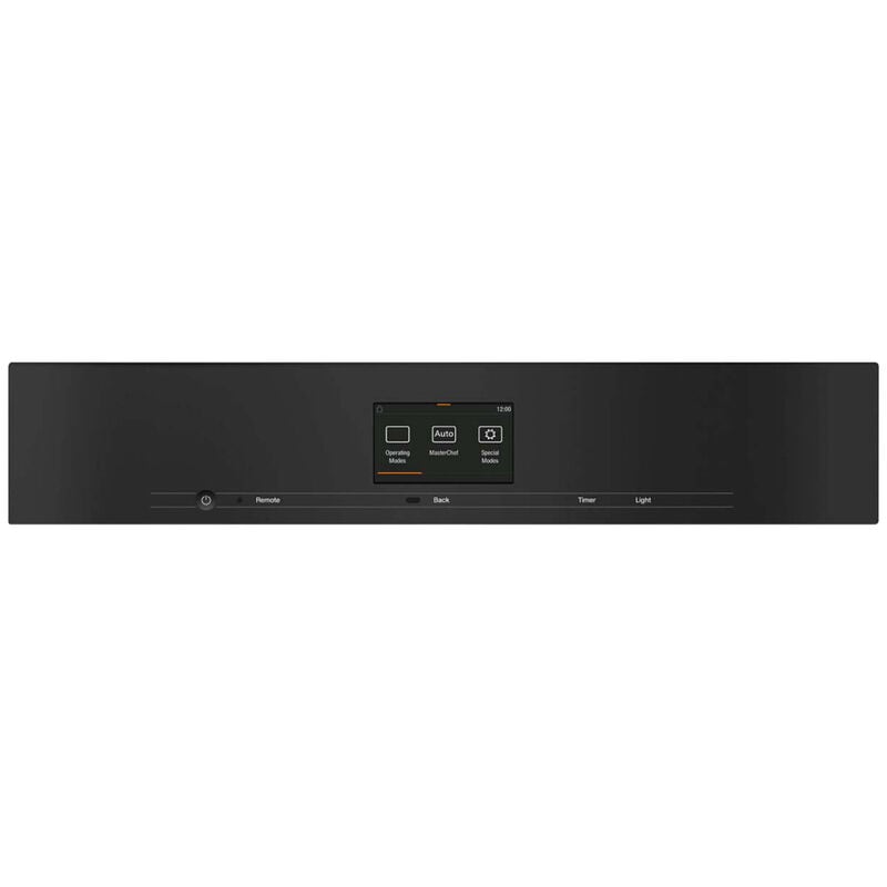 Miele VitroLine 24 in. 2.9 cu. ft. Smart Electric Single Wall Oven with Standard Convection - Obsidian Black, , hires