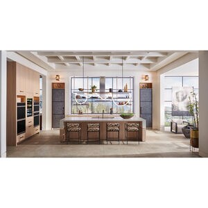 Monogram 30 in. 16.7 cu. ft. Built-in Smart Upright Freezer with Ice-Maker & Adjustable Shelves - Custom Panel Ready, , hires