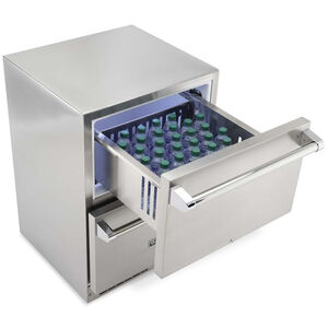 Viking 5 Series 24 in. 5 cu. ft. Outdoor Double Refrigerator Drawers - Stainless Steel, , hires